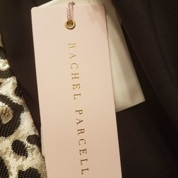 Rachel Parcell Metallic Leopard Blazer sz Large - Picture 12 of 12